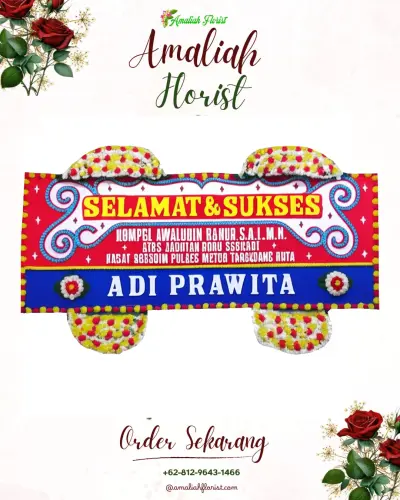 Karangan Bunga Ucapan Selamat di Andonohu