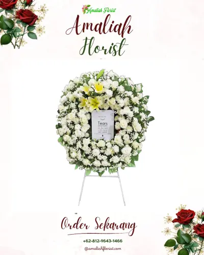 Krans Bunga Duka Cita di Andonohu